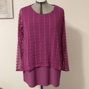 Purple Alfani Blouse